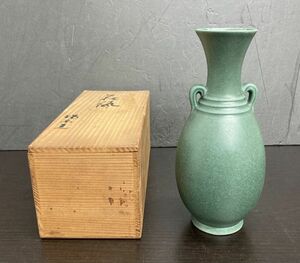 M　花瓶　陶器　花器　工芸品　5s-40