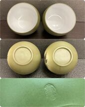 M　急須＆湯のみ　5点セット　陶器　茶器　紅葉　工芸品　5s-29_画像3