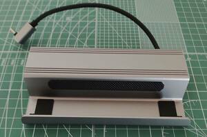 【ほぼ新品】6-IN-1 USB-C ハブ Steam deck Switch ROG ally ドッキングステーション Type-C HDMI 4K出力
