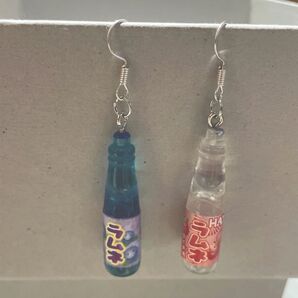 ドリンク ピアス イヤリング ラムネ