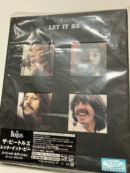 ザ・ビートルズ レット・イット・ビー スペシャル・エディション スーパー・デラックス(5枚組SHM-CD Blu-ray Beatles let it be