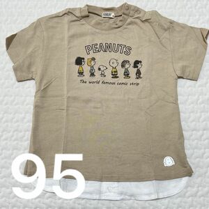 【size 95】PEANUTS Tシャツ 半袖 子供服 トップス 半袖Tシャツ