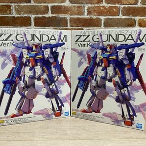 新品 未開封 MG ダブルゼータガンダム ZZ ガンダム Ver.Ka 2点