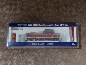 TOMIX 2222 DE10 1000 diesel locomotive processed goods 1122 serial number type 