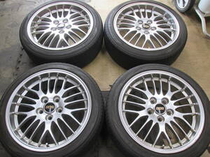 希少！レア品！鍛造！軽量！BBS RG-H 7.5jx17 112-5H +40　MINI　BMW　アウディ　ベンツ　ドレスアップに！最高　業者様大歓迎！チャンス！