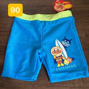 新品　90cm アンパンマン 水着　プール　海　水遊び