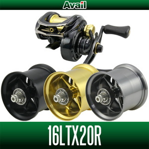 【Avail/アベイル】ABU 16Revo LTX-BF8用 マイクロキャストスプール MicrocastSpool 【16LTX20R・16LTX34R・16LTX52R】/*