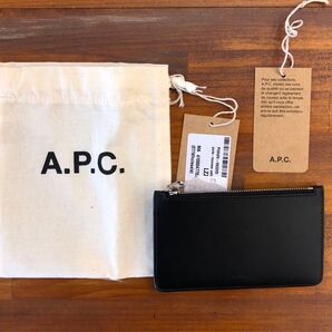 A.P.C. a.p.c. レザー コインケース カードケース ブラック