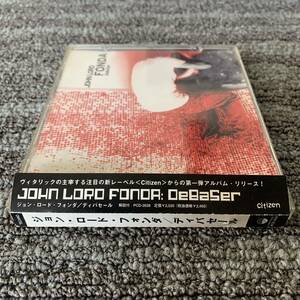JOHN LORD FONDA De Ba Ser (ジョン・ロード・フォンダ/ディバセール） 　輸入CD盤