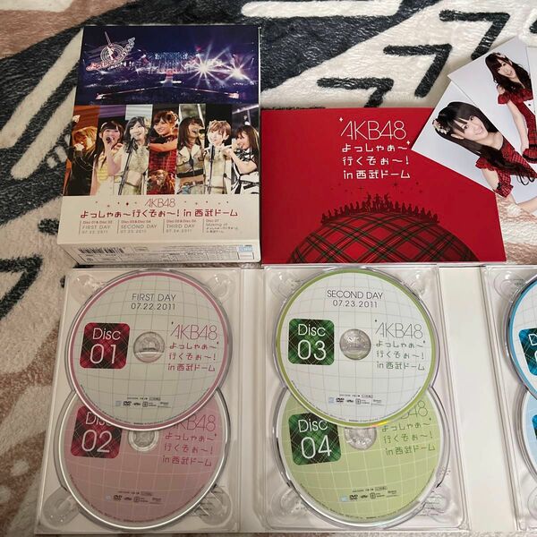 AKB48 7DVD [AKB48よっしゃぁ〜行くぞぉ〜！ in西武ドーム スペシャルBOX] 生写真5種封入ブックレット付