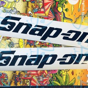 Snap On スナップオン　カッティングステッカー2枚