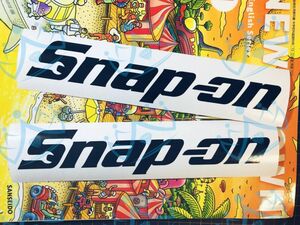 Snap On スナップオン　カッティングステッカー2枚