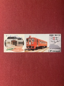 宮福鉄道　宮福車両展示記念　(管理番号32-5)