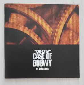 “GIGS” CASE OF BOOWY AT YOKOHAMA CD