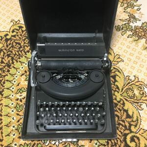 タイプライター Remington Rand / レミントンランド DELUXE MODEL 現状動作品