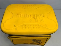 タックルバッグ　シマノ　SHIMANO　FISHING GEAR EVA　大容量バッグ　釣具　イエロー 6438 12_画像2