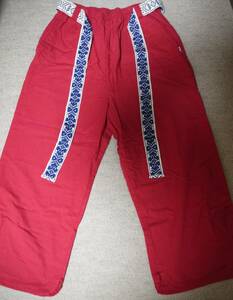 NORTHERN TRUCK　㈱ノースオブジェクト　 パンツ　ズボン　綿　１００％　 　赤　