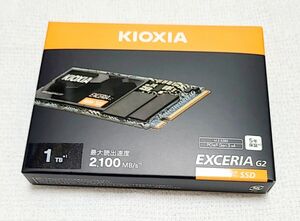 1TB 内蔵SSD 国産TLC搭載 KIOXIA SSD-CK1.0N3G2/N M.2 NVMe EXCERIA G2