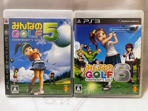 ［ PS3 ］ みんなのゴルフ5、みんなのゴルフ6