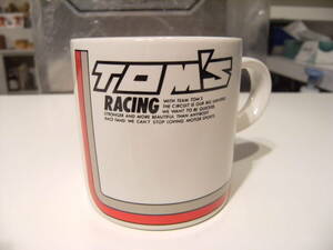 非売品★昭和レトロ★90年代★当時物 旧車 TOM'S RACING トムスレーシング マグカップ コーヒーカップ★トヨタ MR2 スープラ F1 86 レビン