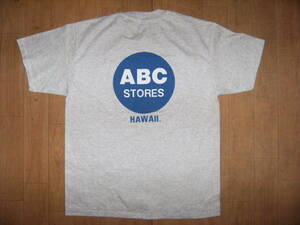 昭和レトロ 90年代★メキシコ＆アメリカ製★HAWAII ABC STORE Tシャツ★グアム ハワイ お土産 観光グッツ ショップ サーフィン フラダンス