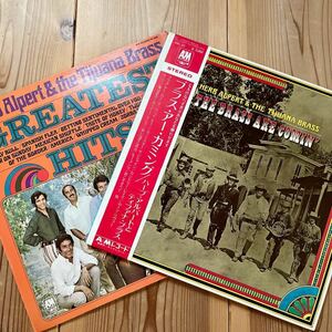 LP Herb Alpert And The Tijuana Brassハーブ・アルパートとティファナ・ブラス / ブラス・アー・カミング レコード 他 まとめて 2枚セット