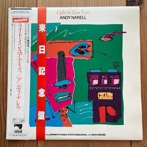 LP 稀少盤 見本盤 帯付 ANDY NARELL アンディ・ナレル / LIGHT IN YOUR EYES ライト・イン・ユア・アイズ レコード