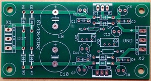  regular minus power supply (LM317*LM337 use ) basis board only.