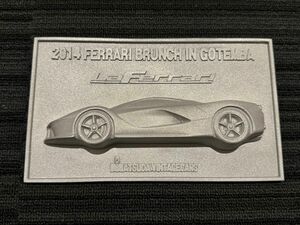 フェラーリ　フェラーリクラブ　御殿場　ブランチ　イベント　記念品　ラフェラーリ　新品　未使用　置き物　車　グッズ