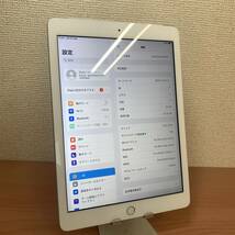 【新品同様品】iPad第6世代 32GB Wi-Fi+Cellularモデル バッテリー100% 充電回数7回 MR6P2J/A au◯判定 動作品　中古品　美品 即決あり！_画像3