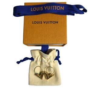  Louis Vuitton M61088 серьги *esen автомобиль ruV Gold цвет не использовался 