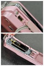 △ CASIO カシオ EXILIM エクシリム コンパクトデジタルカメラ EX-ZS5 ピンク デジカメ(KS5-42)_画像5