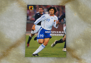 カルビー　2006年サッカー日本代表カード　2nd-20　本山雅志選手