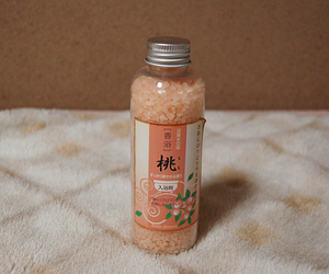 【新古品】バスドリーム「香浴」　桃　入浴剤　深層水の塩
