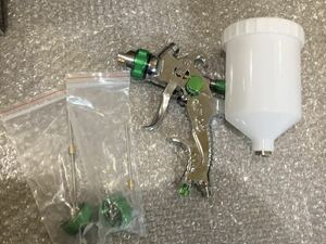  professional specification green HVLP air spray gun calibre 1.4 1.7 2.0. 3 kind 