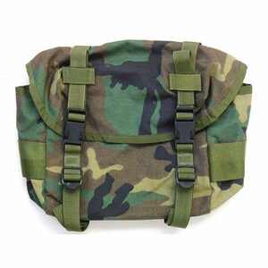 米軍・MOLLE ブットパック・ウッドランド・1997年ロット・中古美品・即決／米軍放出品,SDS,フィールド,トレーニング,アフガニスタン,イラク