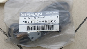 メール便ok 新品 NISSAN 日産純正部品 スイツチ アッセンブリー パーキング ブレーキ ランプ キャラバン 品番36011-VW000 E25 NV350
