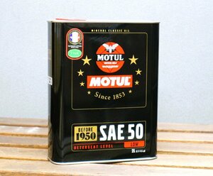 国内正規品] MOTUL CLASSIC OIL SAE50 【2L×1缶】エンジンオイル モチュール クラシック 国際クラシックカー連盟 ハーレーBMWなど