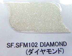 お徳用180ｇ showupフレーク 色付ラメ ダイアモンドミニ SFM102