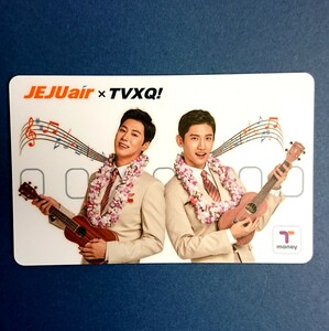 東方神起 T-money Tマネーカード JEJUair × TVXQ ! ユンホ チャンミン 送料無料 