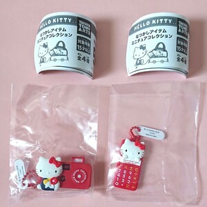 ハローキティ なつかしアイテムミニチュアコレクション ガチャガチャ カメラ 電卓 HELLO KITTY 送料無料