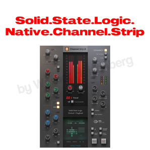 Solid.State.Logic.Native.Channel.Strip.2.v1.0.55 【Win】かんたんインストールガイド付属 永久版 無期限使用可