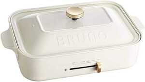 BRUNO コンパクトホットプレート BOE021-WH （ホワイト）