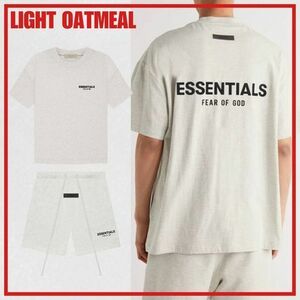 Essentials Fear Of God エッセンシャルズ 両面ロゴ Tシャツライトグレー Sサイズ