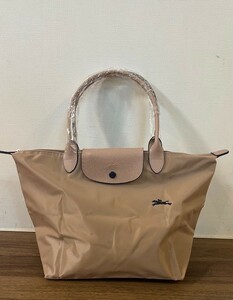 【新品】ロンシャン ハンドバッグ 浅いピンク Mサイズ レディース トートバッグ