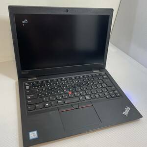 BIOS lock equipped Junk Thinkpad L380 Core i7-8550U 1 jpy start 