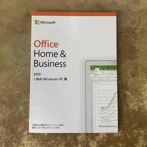 【匿名発送】 Microsoft Office Home & Business 2019　正規版日本語版カード　現物発送あり。