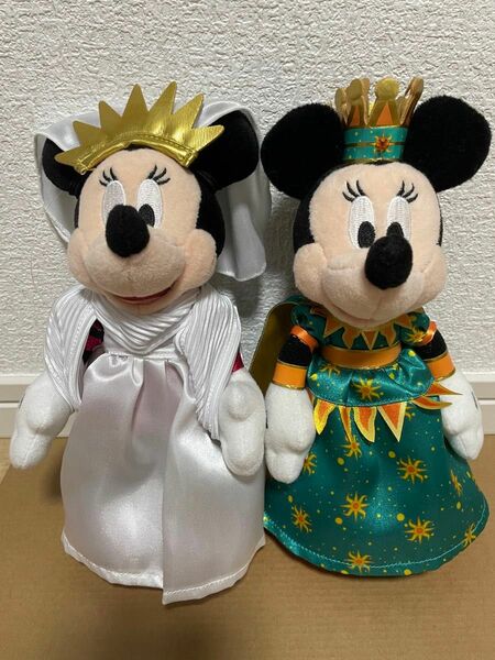 Disney　東京ディズニーランド　ミニーオーミニー　ミニー　ぬいぐるみバッジ 