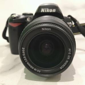 ニコン D40X デジタル一眼レフカメラ レンズセット AF-S DX NIKKOR 18-55mm 1:3.5-5.6G/55-200mm 1:4-5.6G ED Nikon 現状品の画像2