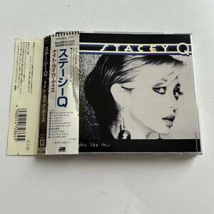 帯付き/国内盤☆STACEY Q ステーシーQ ／ NIGHTS LIKE THIS ナイト・ライク・ディス☆